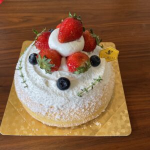 スフレチーズデコレーション